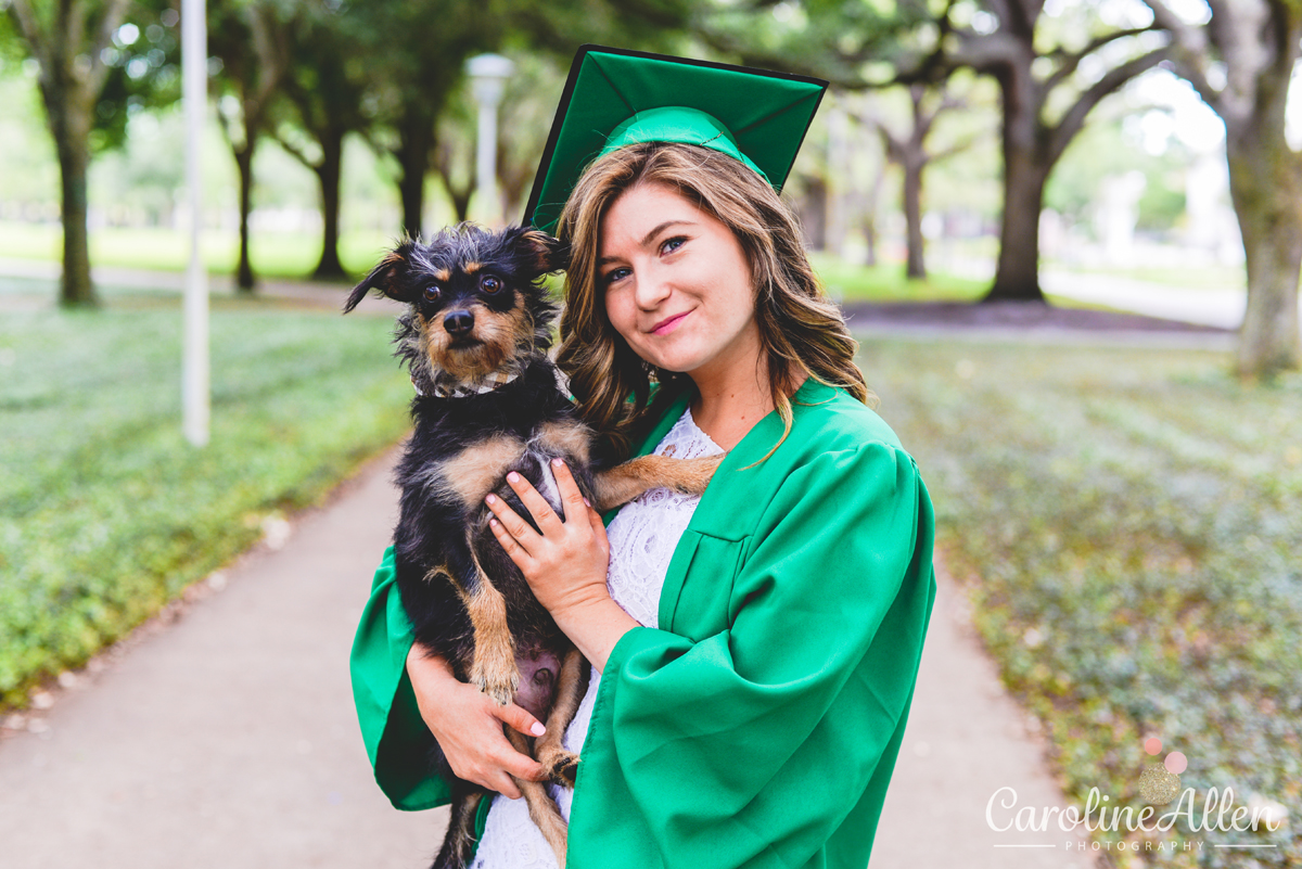 dog, portrait, graduate, senior