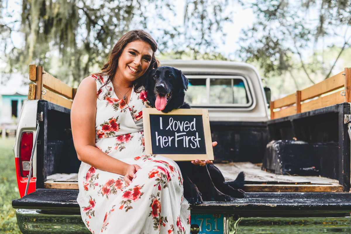 dog, mom, sign, truck, love