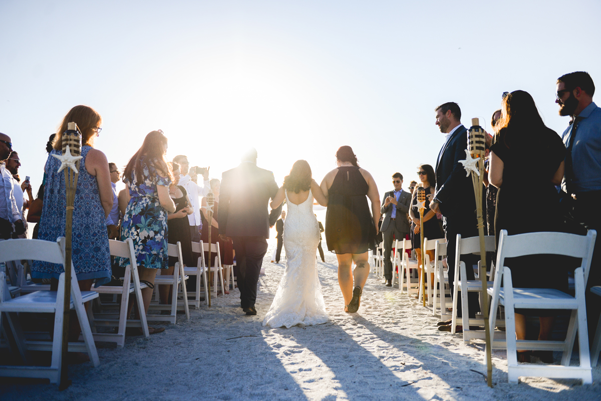 isle, beach, sun, wedding day, bride, dress
