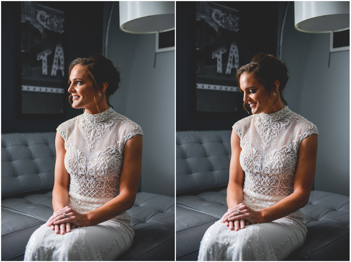 bride, portrait, hotel, wedding dress, tampa