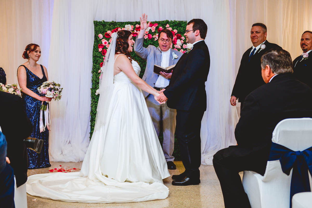 wedding, ceremony, bride, groom, pastor