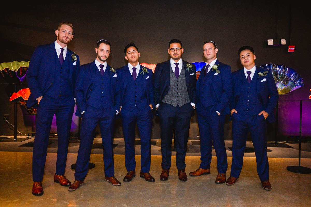 groomsmen, portrait, boys, tux