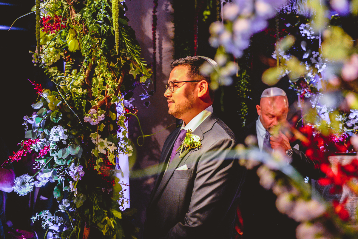 groom, flowers, wedding, jewish, ceremony