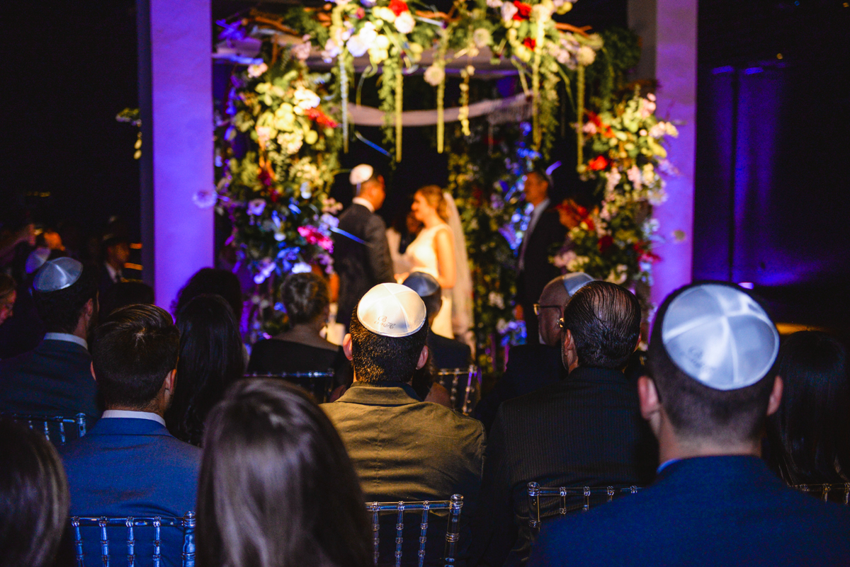 wedding, guests, jewish, ceremony, lighting