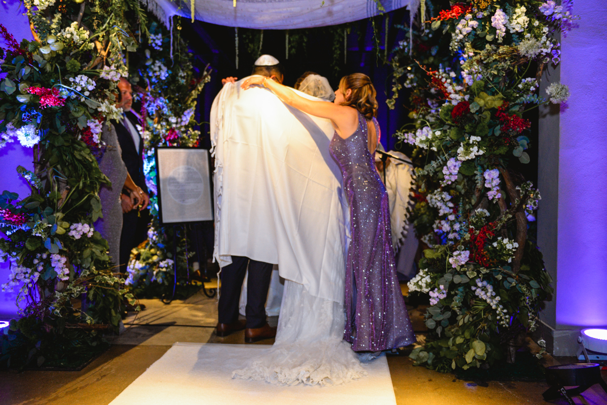 wedding, ceremony, jewish, mom, tapestry 