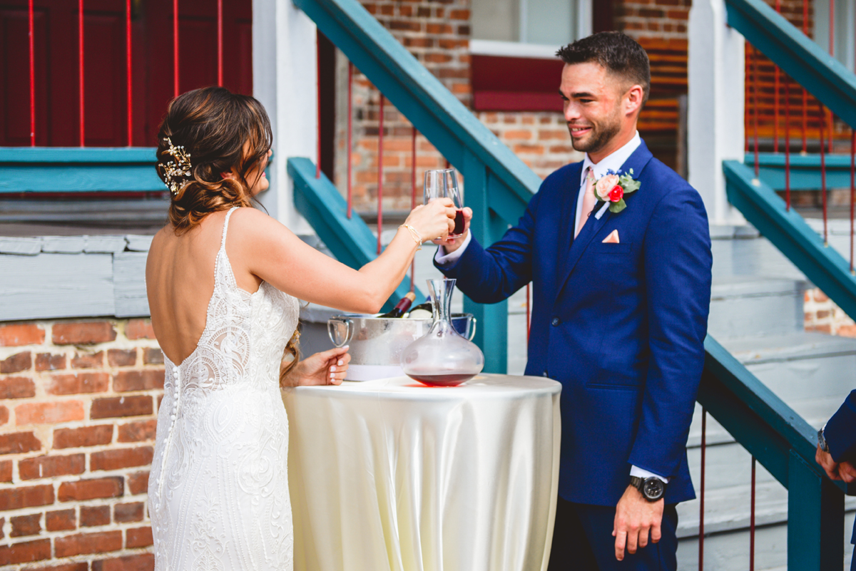 cheer, wine, bride, groom, wedding, ceremony