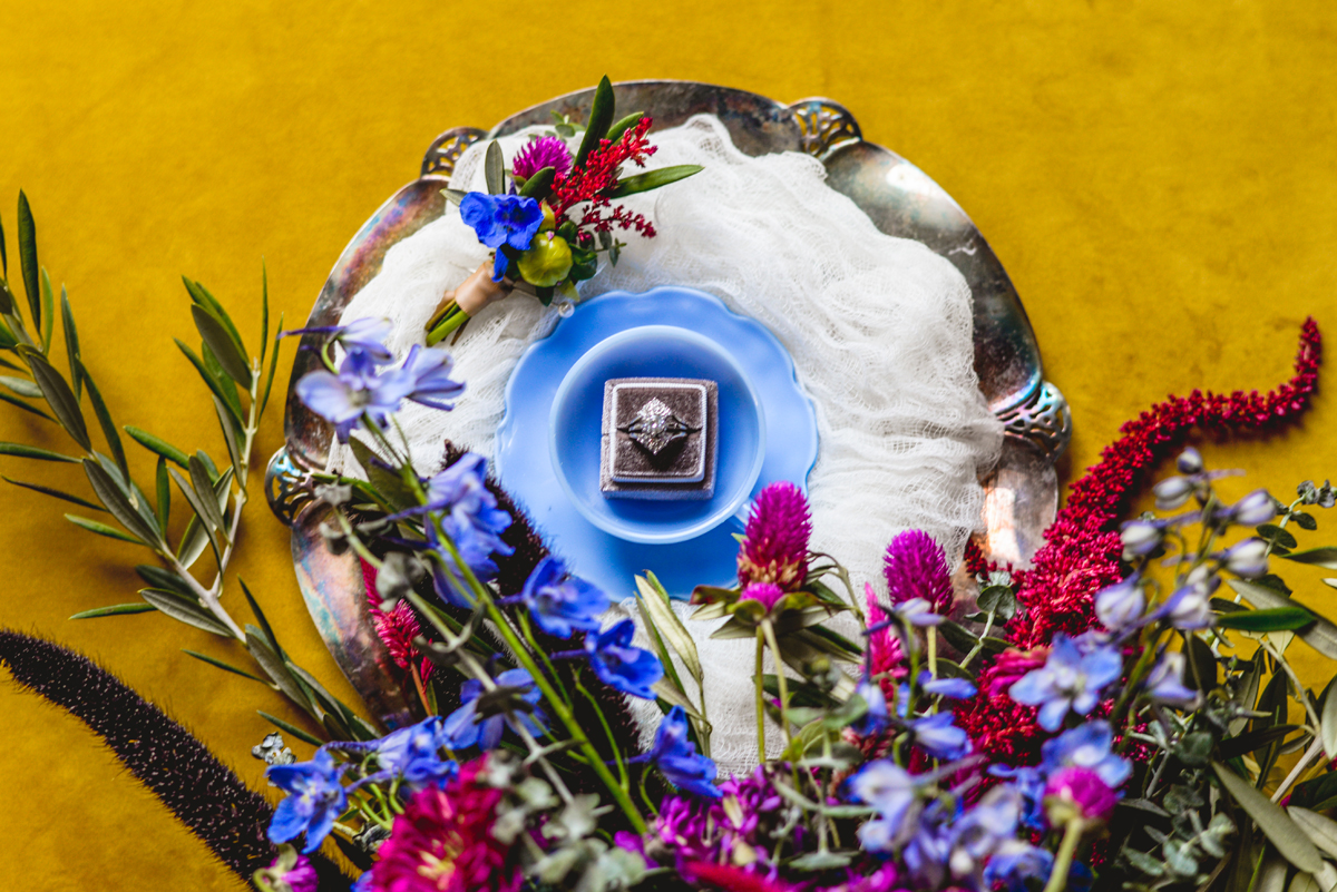 flowers, ring, boutonniere, yellow, bouquet 