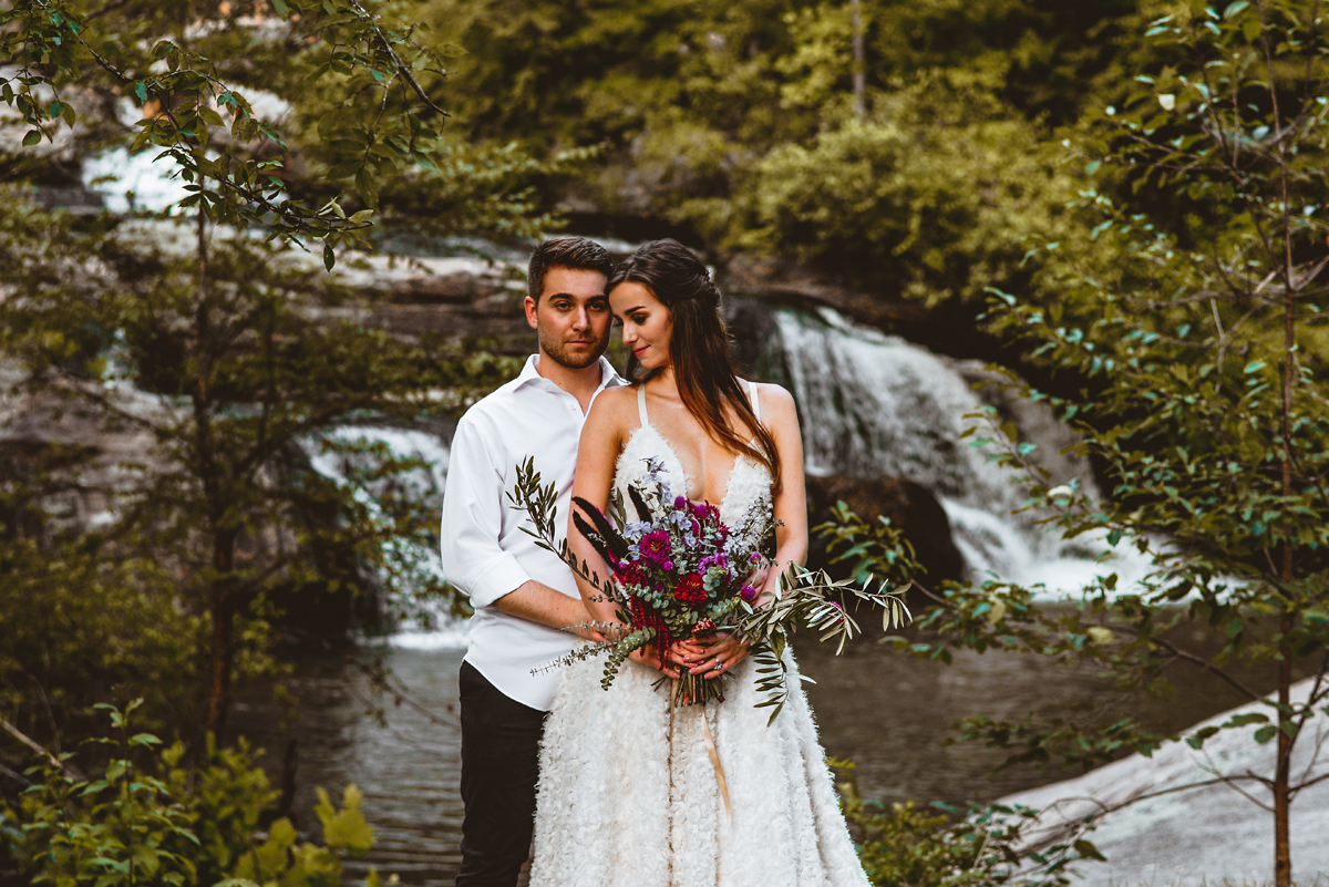 South Carolina, nature, park, bride, groom, wedding