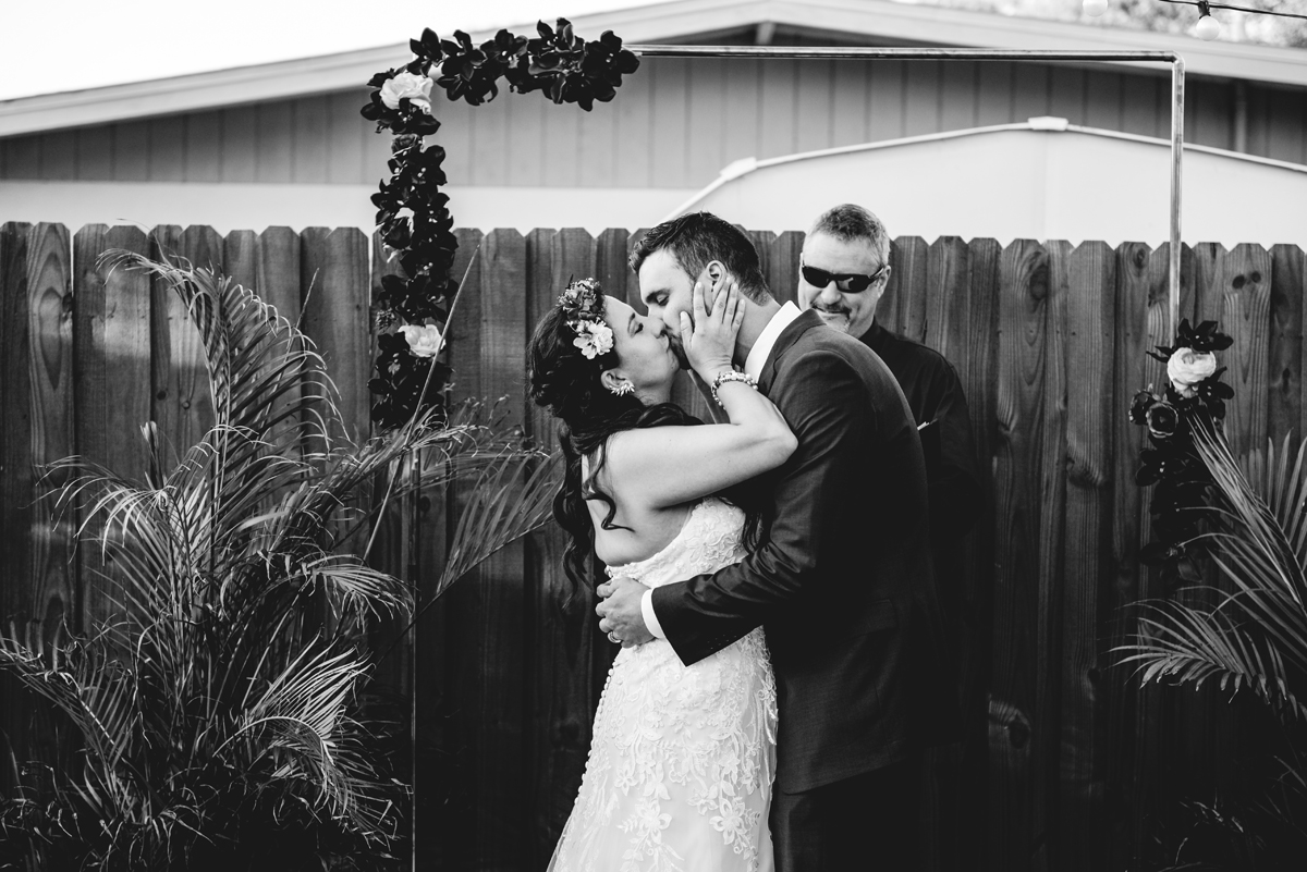 Backyard Sarasota Wedding