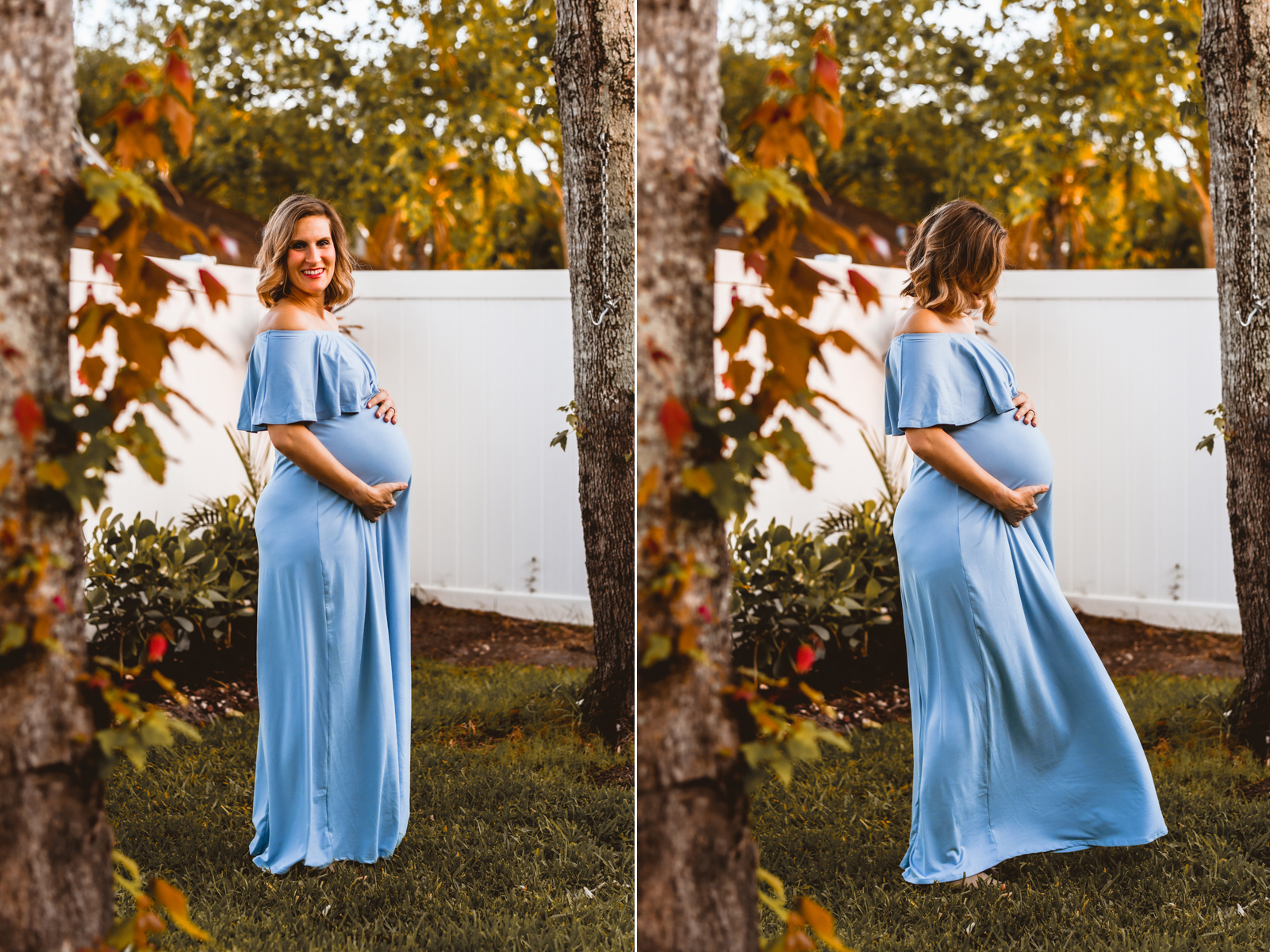 Backyard Tampa Maternity Session