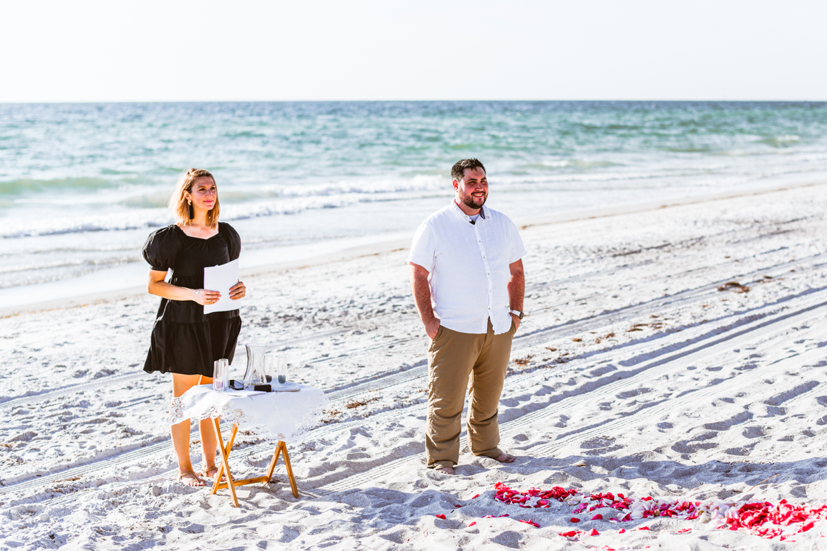 Clearwater Beach Elopement