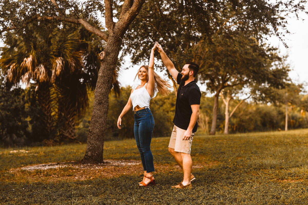 Engagement Photos at Picnic Island