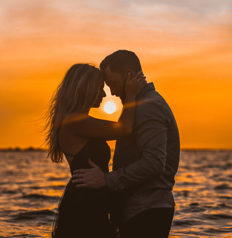 Engagement Photos at Picnic Island // K+C