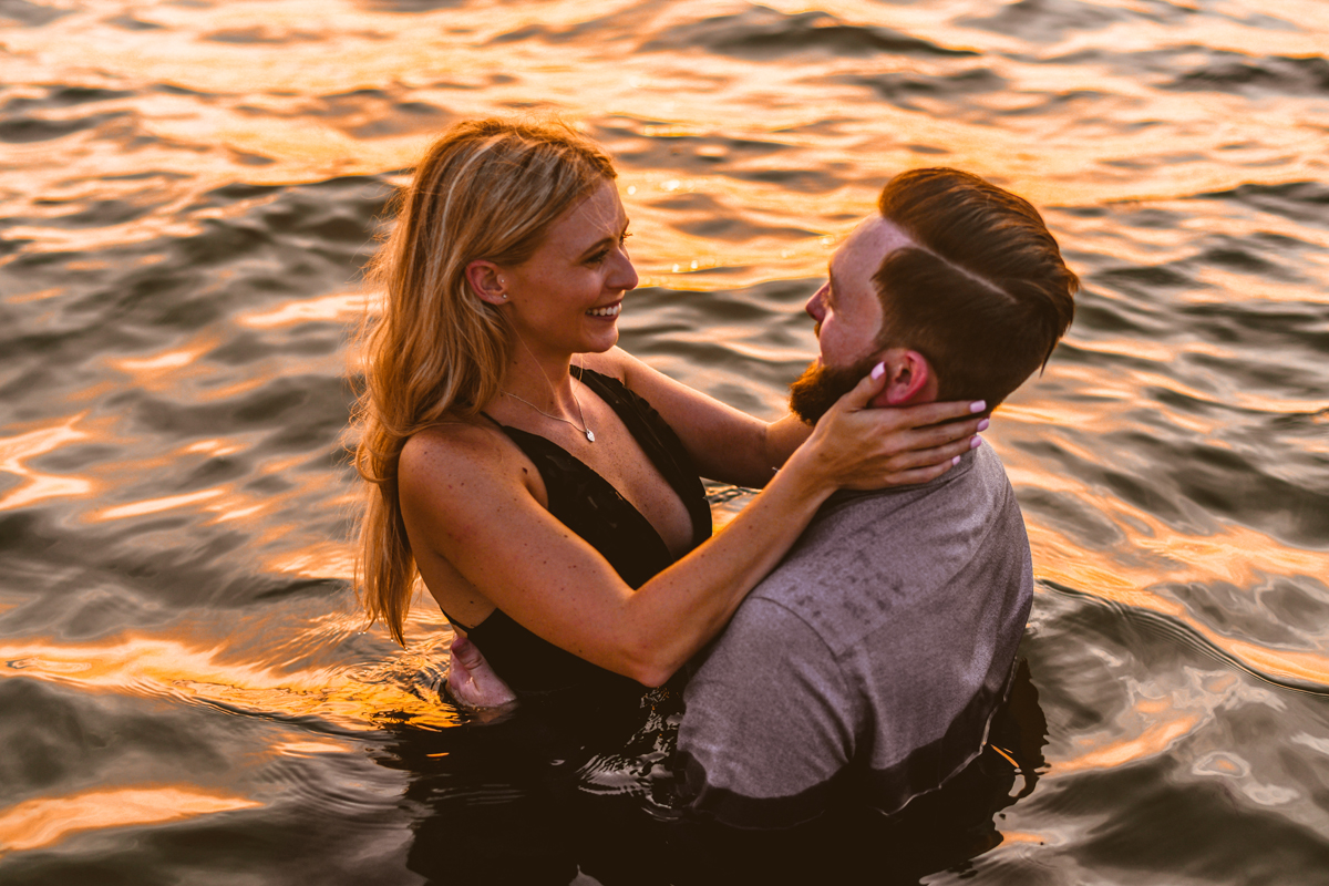 Engagement Photos at Picnic Island