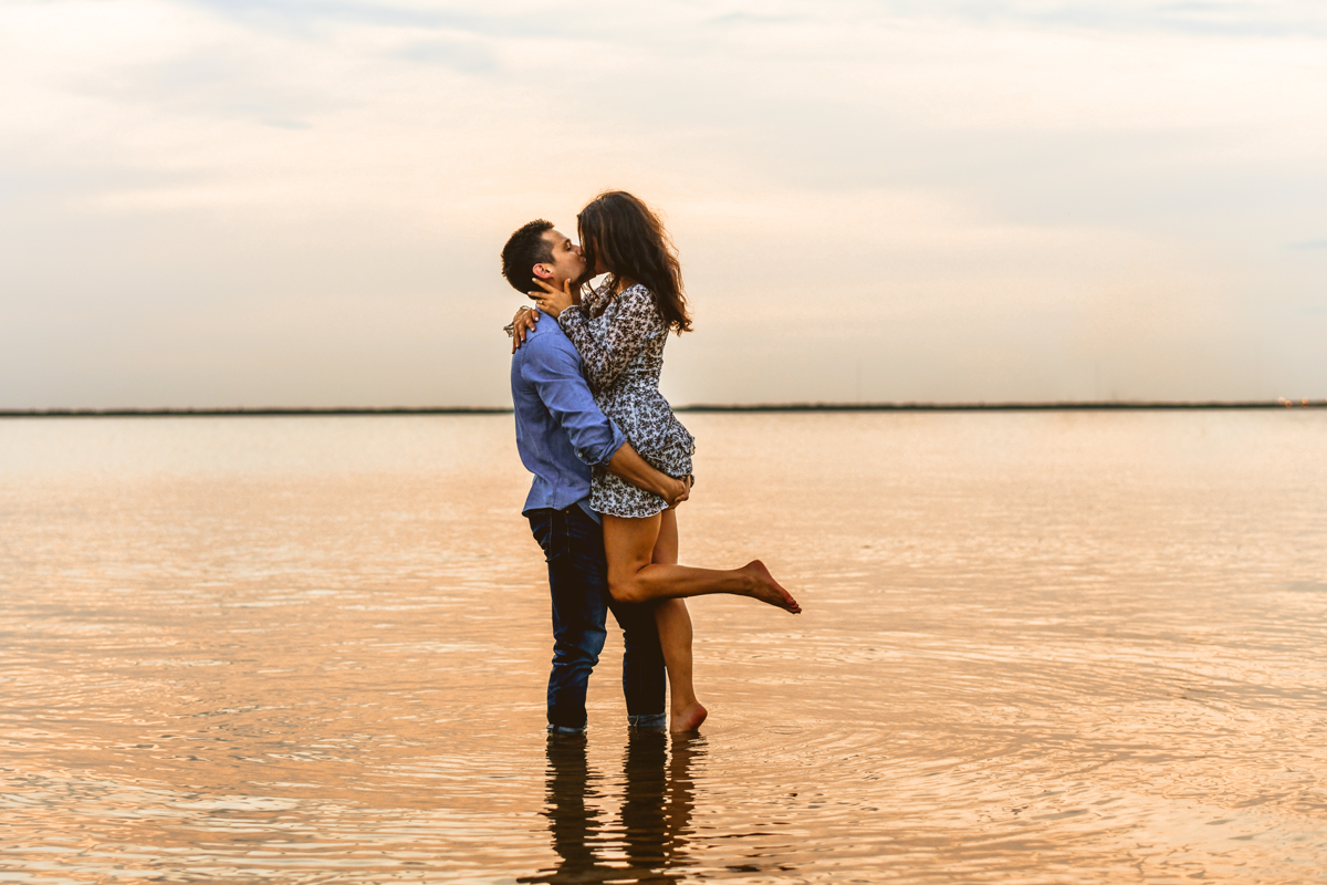 Picnic Island Engagement Session