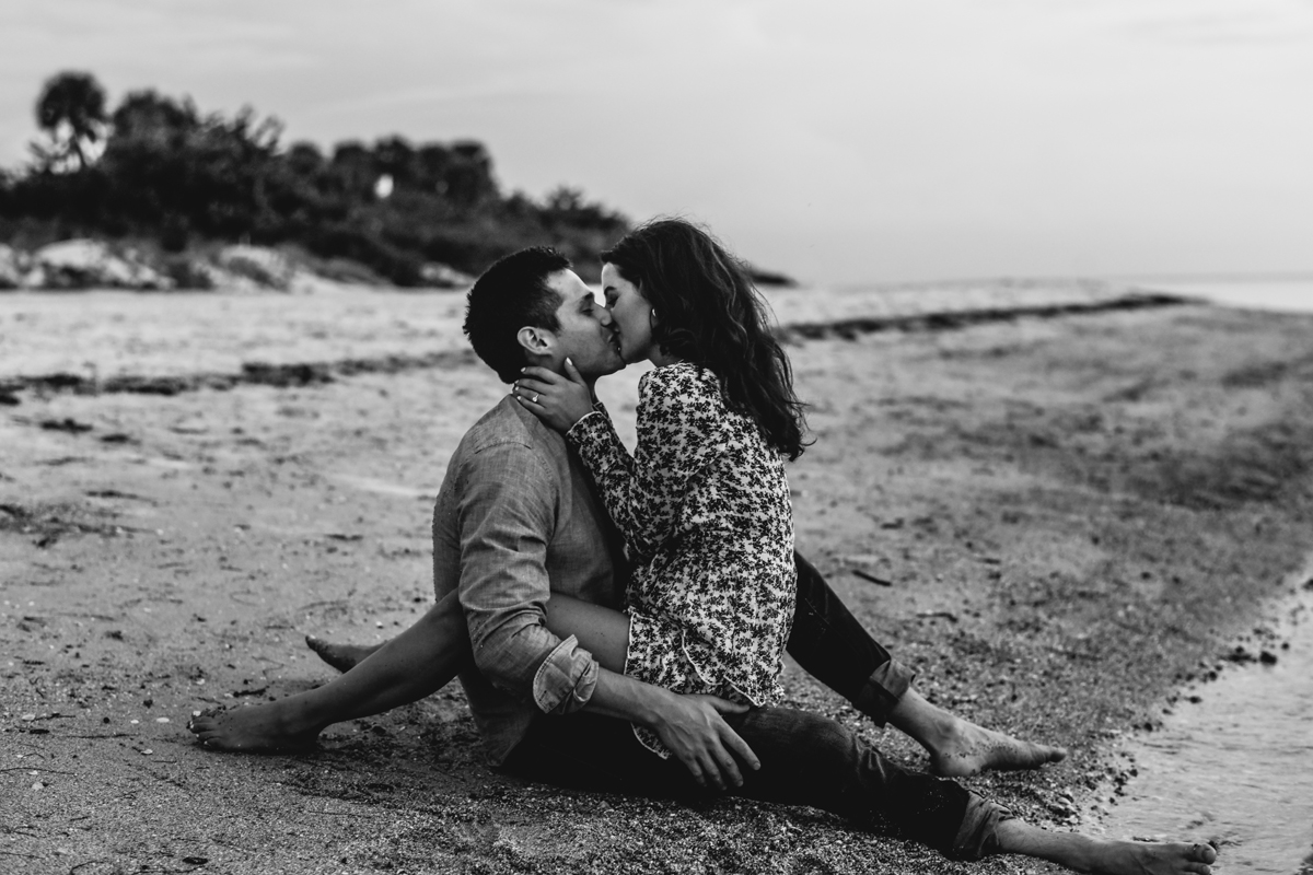 Picnic Island Engagement Session