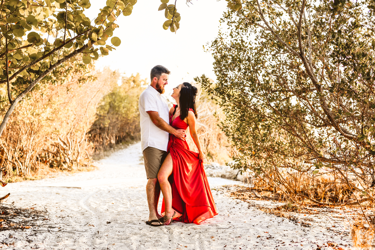 Engagement at Picnic Island