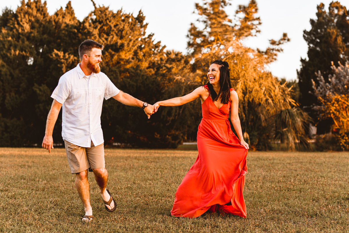 Engagement at Picnic Island