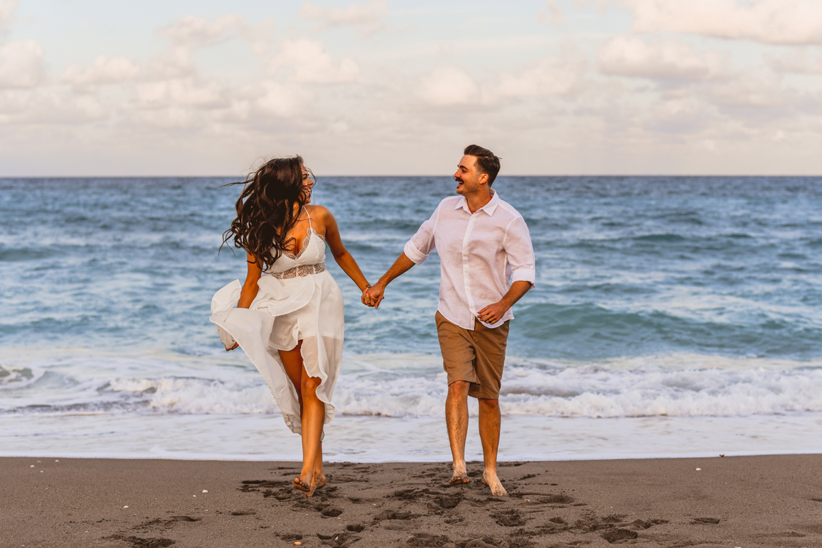 Jupiter Beach Engagement