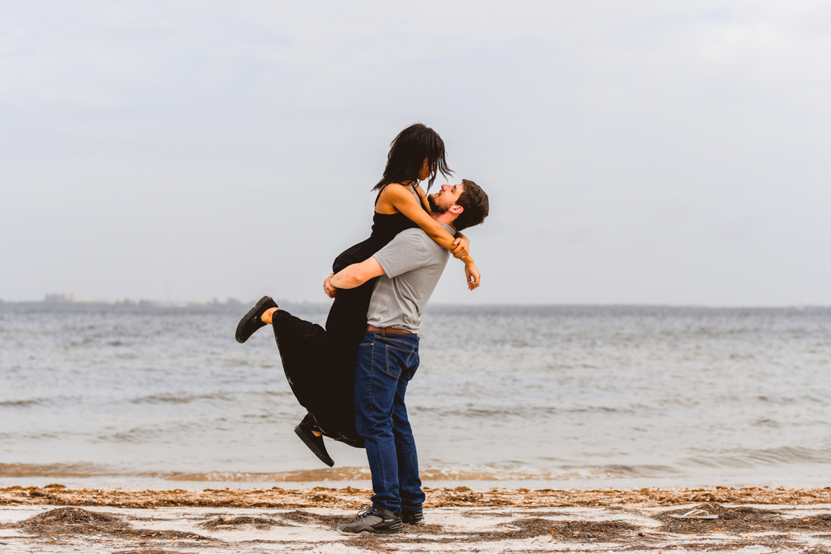 Tampa Beach Engagement