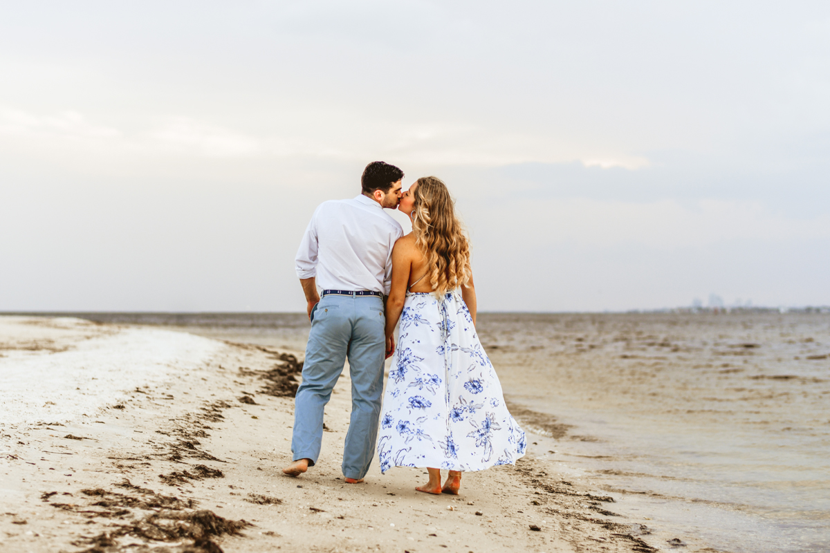 Honeymoon Island Park Engagement