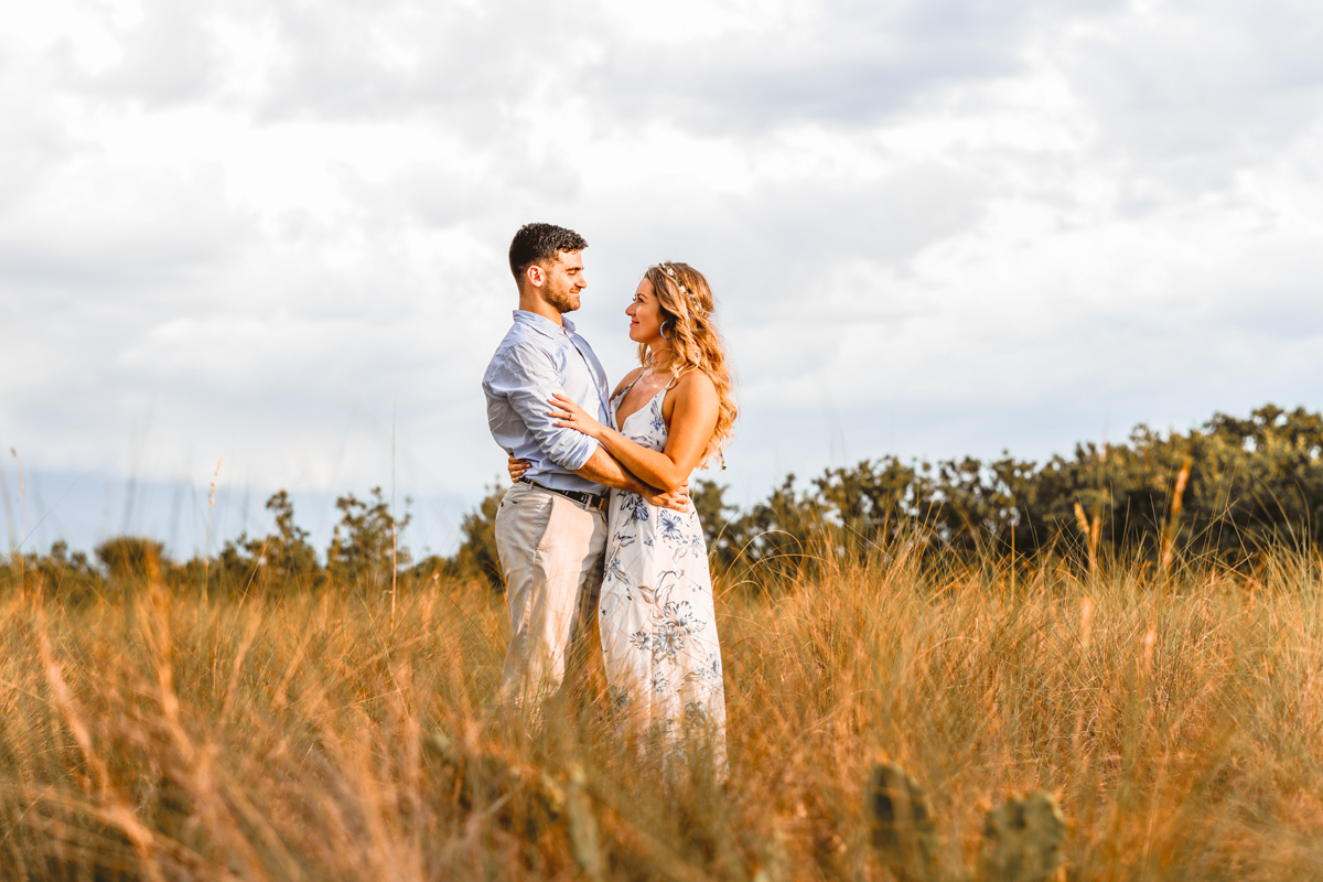 Honeymoon Island Park Engagement