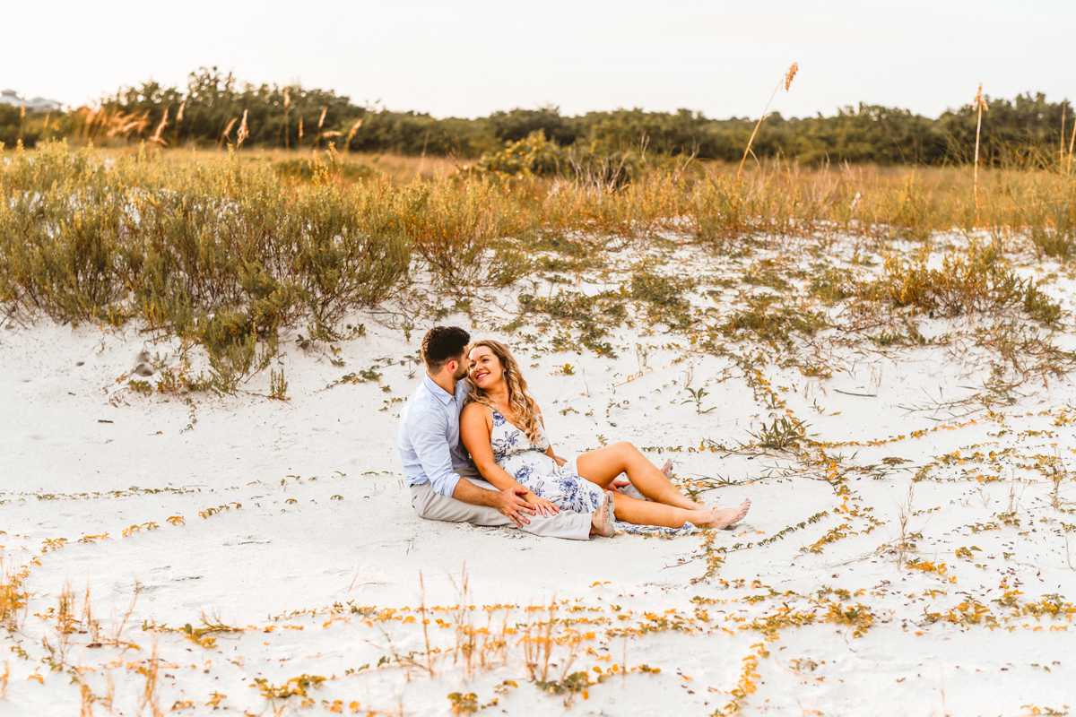 Honeymoon Island Park Engagement