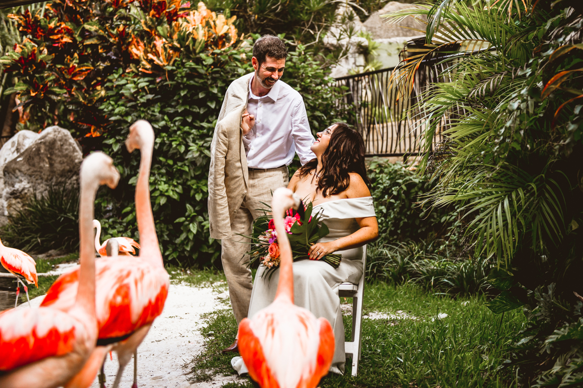 Wedding at Sunken Gardens