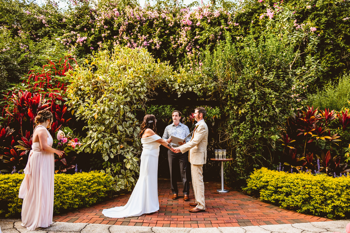 Wedding at Sunken Gardens