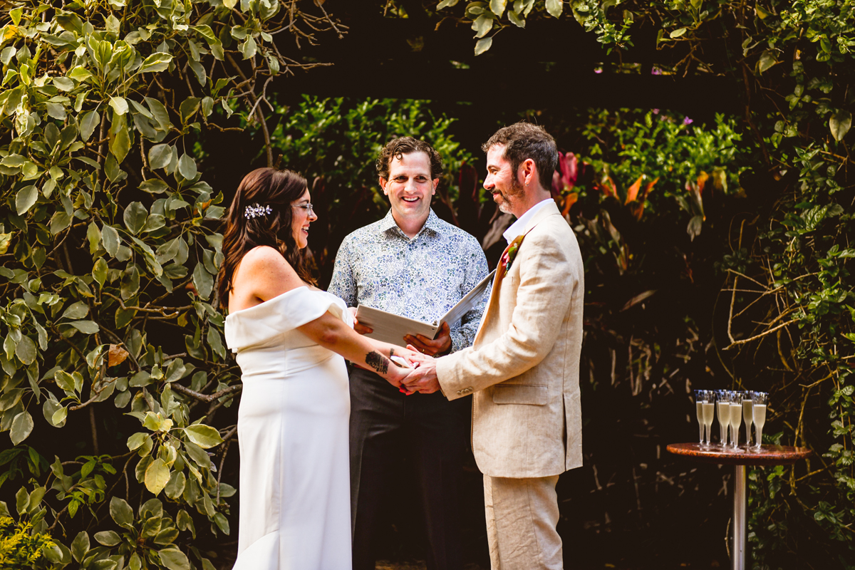 Wedding at Sunken Gardens