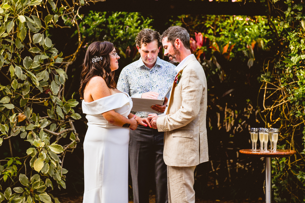 Wedding at Sunken Gardens