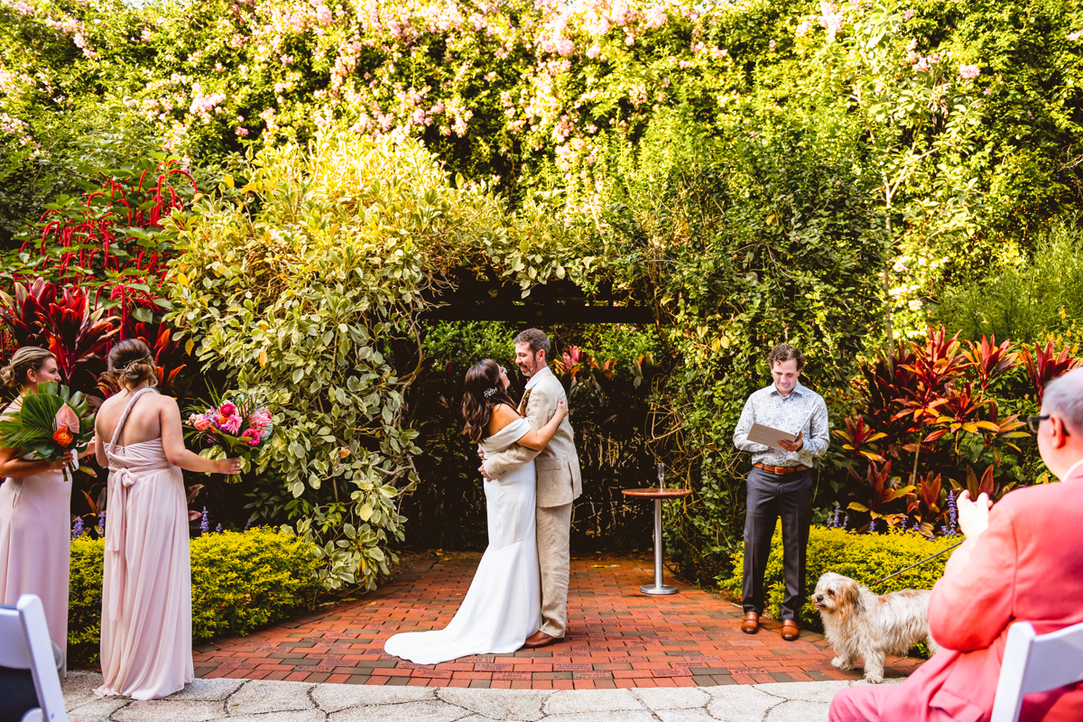 Wedding at Sunken Gardens