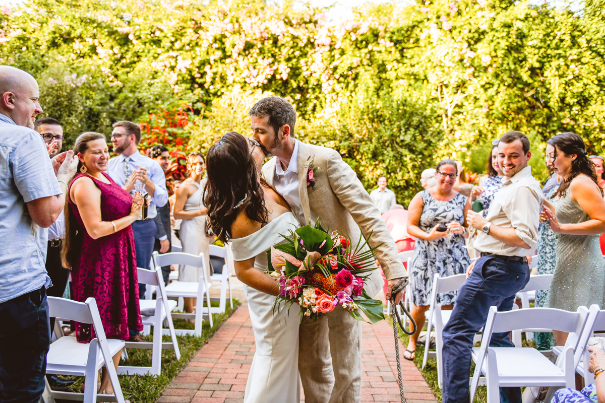 Wedding at Sunken Gardens