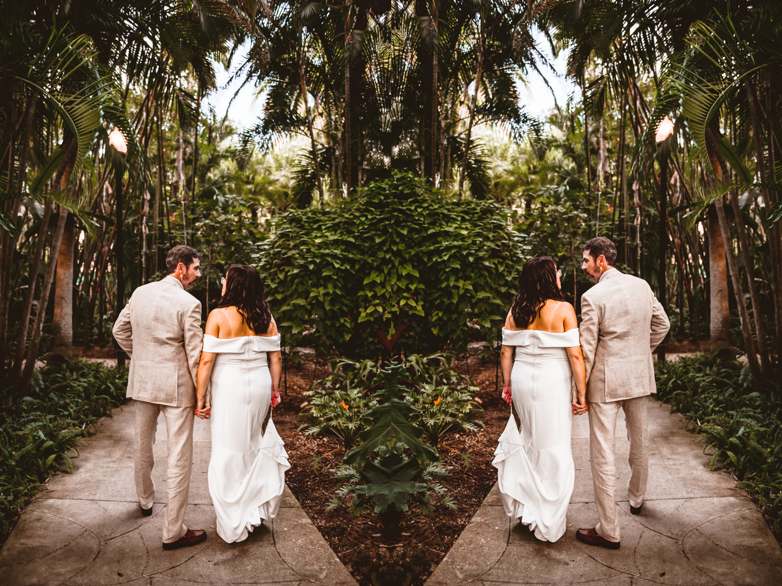 Wedding at Sunken Gardens