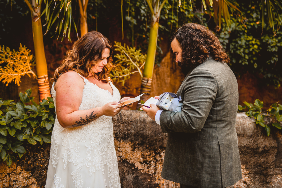 Sunken Gardens Wedding