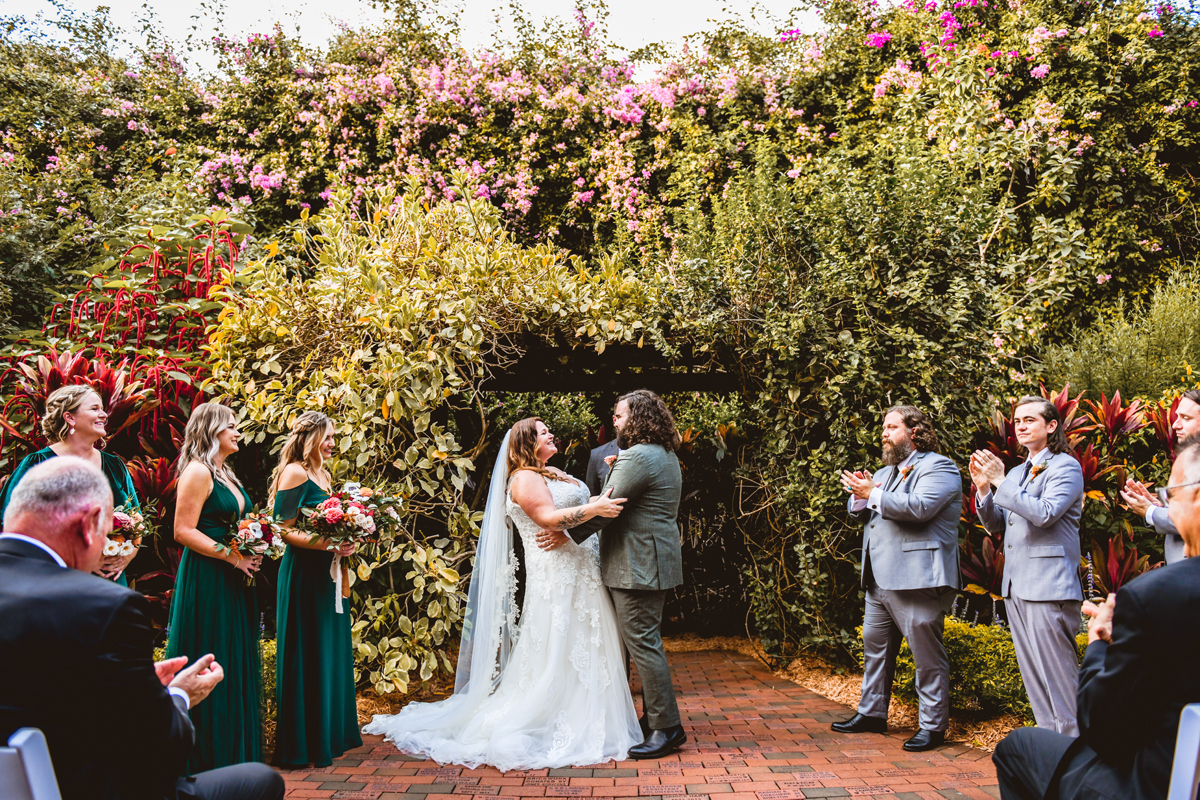 Sunken Gardens Wedding