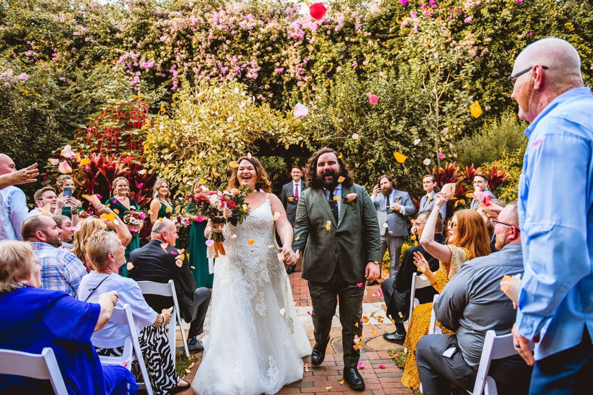 Sunken Gardens Wedding