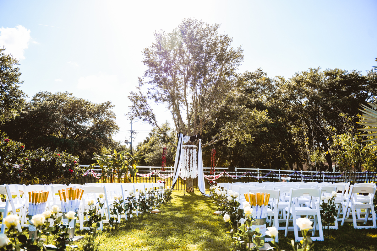 Backyard Lutz Wedding