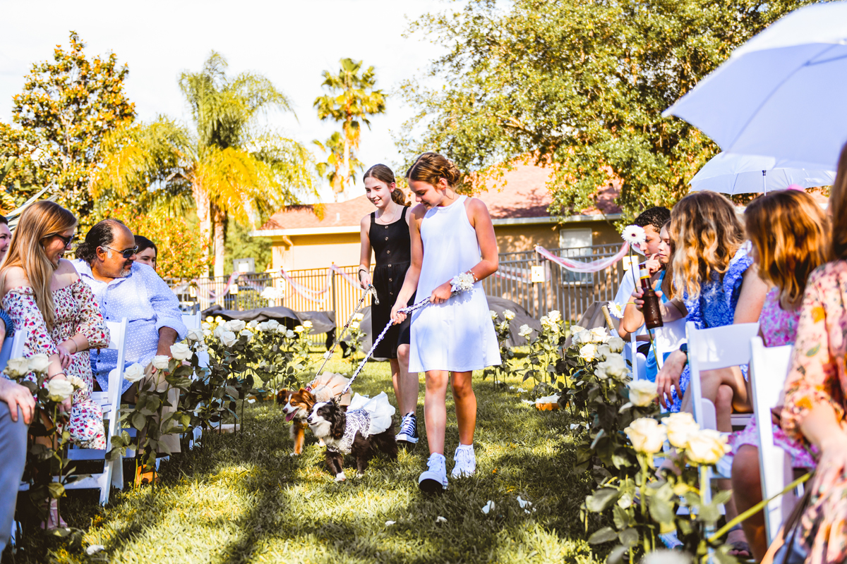Backyard Lutz Wedding