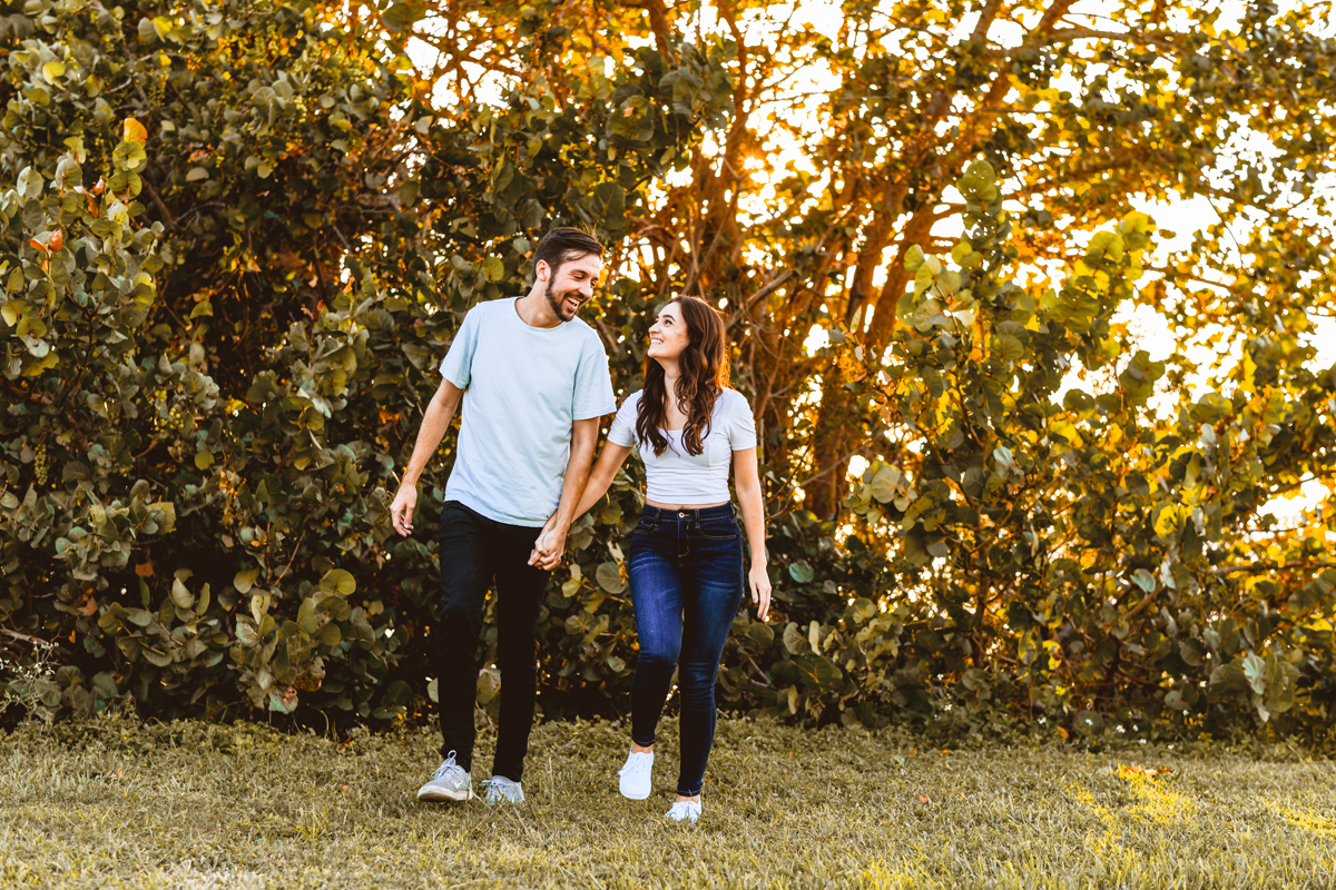 Tampa Sunset Engagement