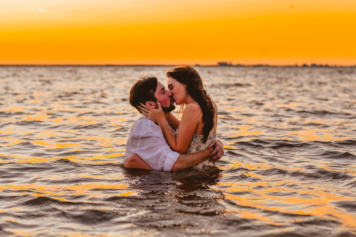 Tampa Sunset Engagement