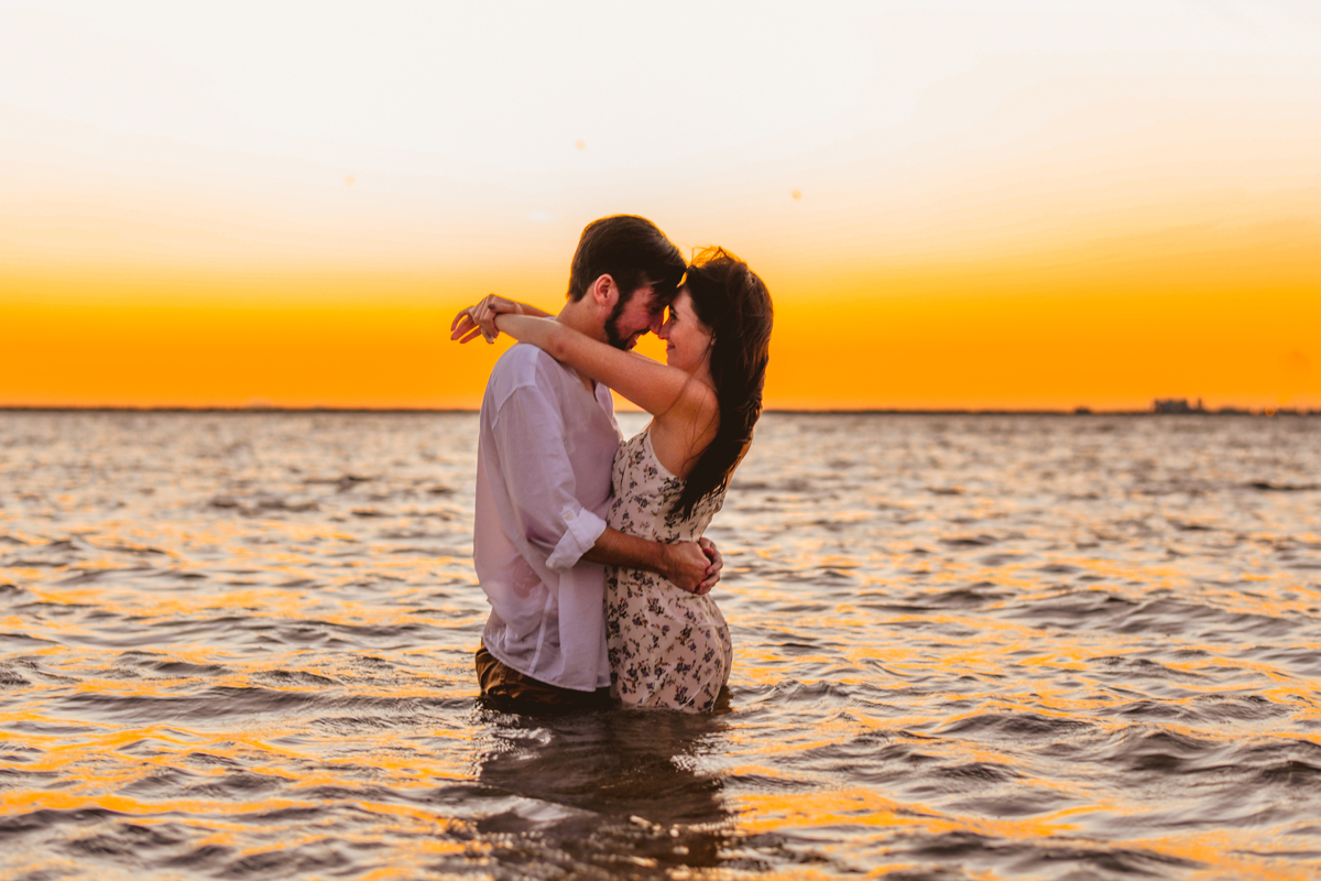 Tampa Sunset Engagement